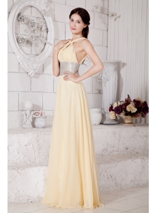 Daffodil Low Back 2013 Prom Dress with Keyhole IMG_7587