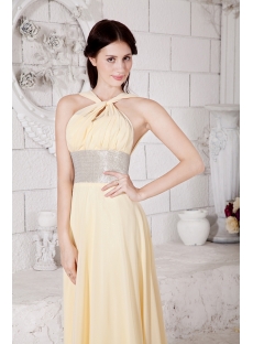 Daffodil Low Back 2013 Prom Dress with Keyhole IMG_7587