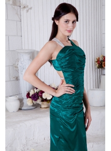Green Criss Backless Sexy Summer Celebrity Gown Dress IMG_7729