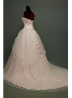 Pink and White Glamorous Beautiful Bridal Gown img_7370