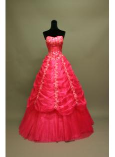 Pretty Quinceanera Dresses Hot Pink IMG_6876