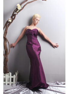 Elegant Purple Sheath Formal Evening Dress SOV111023