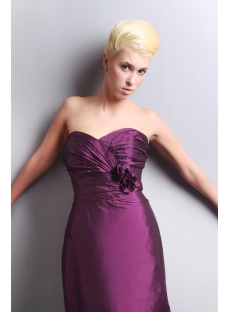 Elegant Purple Sheath Formal Evening Dress SOV111023