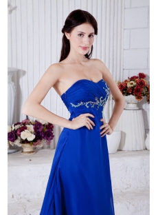 Royal Floor Length Chiffon Empire Maternity Dresses for Special Occasions IMG_7386