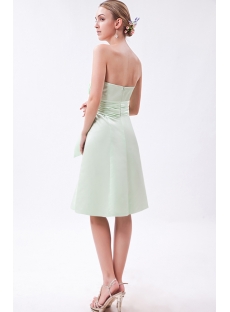 Sage Green Junior Short Bridesmaid Dress IMG_1005