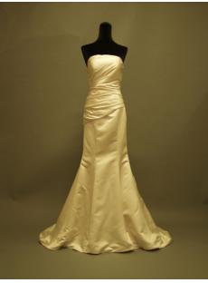 Satin Petite Sheath Wedding Dresses P8310618