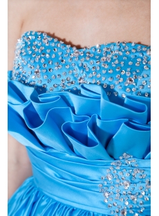 Turquoise Lanterns Skirt Sweet 16 Dresses with Sweetheart IMG_7542