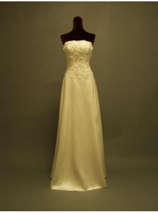 Unique Detachable Neck and Train Bridal Gown P8310682