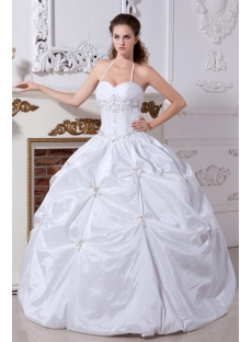 2013 Halter Ball Gown Dresses for Quinceanera IMG_2106