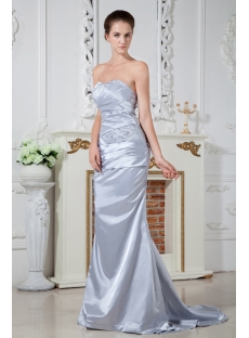 Amazing Popular Silver Formal Evening Dress IMG_1759