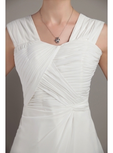 Beautiful White Long Junior Prom Dress IMG_3297