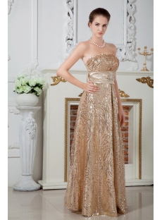 Elegant 2013 Long Gold Sequins Evening Dresses IMG_1701