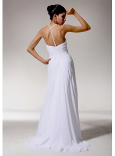 Empire Maternity Bridal Gown with T Back bdjc891708