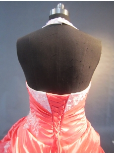 Pretty Coral Quinceañera Collection Dress Sale IMG_2002