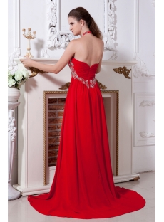 Red Chiffon Cheap Plus Size Evening Party Dresses IMG_2122
