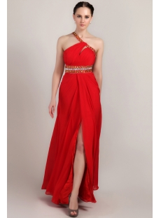 Red Long Graduation Dresses for College with Open Back IMG_3418
