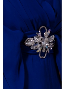 Royal V-neckline Military Prom Gown Dress 2013 IMG_2093
