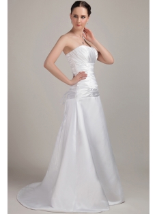Simple Sweetheart Elegant Bridal Gown IMG_3201