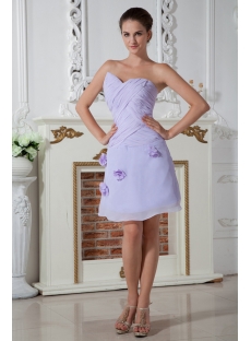 Strapless Lavender Short Homecoming Dress IMG_1999
