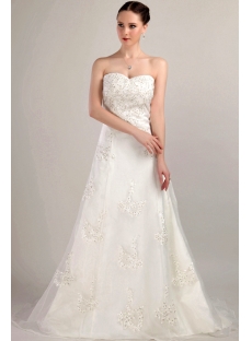 Stunning and Elegant Wedding Dresses with Sweetheart IMG_3141
