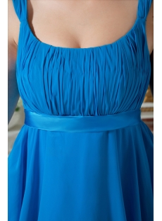Teal Blue Scoop Modest Cheap Bridesmaid Dresses Online IMG_1831