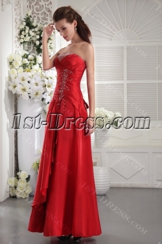 Cheap Long Simple Quince Gown IMG_9968
