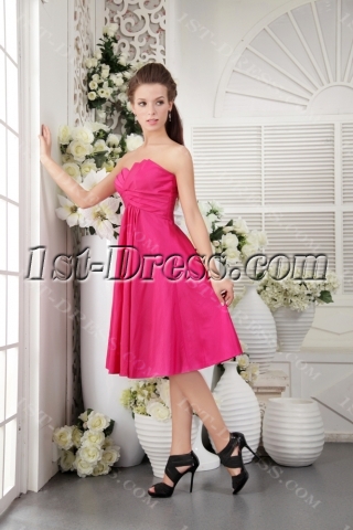 Empire Beautiful Junior Prom Dress in Fuchsia IMG_0146