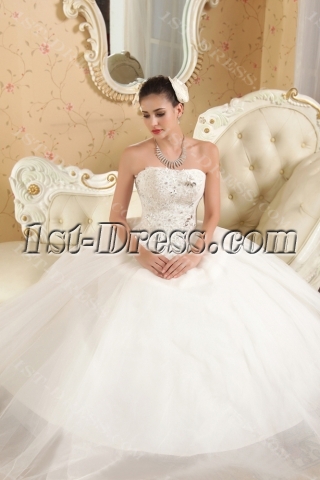 Modest Ball Gown Quinceanera Dresses Year 2013 IMG_5613