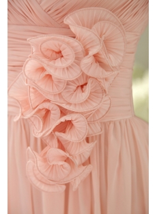Beautiful Chiffon Pearl Pink Prom Gown 2012 IMG_9518