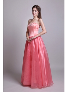 Beautiful Long Simple Sweet 15 Dress IMG_0604