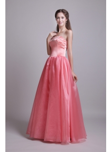 Beautiful Long Simple Sweet 15 Dress IMG_0604