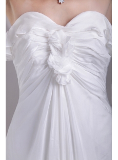 Chiffon Elegant Formal Wedding Gown Dress IMG_0663