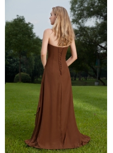 Elegant Long Brown Formal Prom Dress 2012 IMG_8522