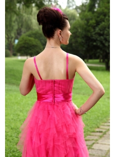 Hot Pink Sweet Short Quinceanera Dresses IMG_0969