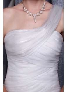 Noble Trumpet 2013 Bridal Gown with One Shoulder 1092