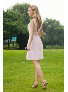 Pale Pink Sweet Homecoming Dress under $100 IMG_8113