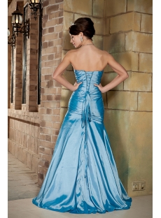 Pretty Blue Prom Dress 2012 with Corset Back GG1012