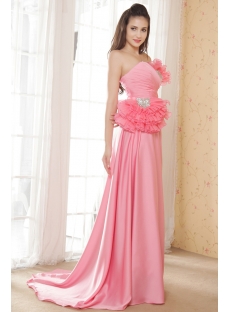 Pretty and Exclusive Water Melon Prom Dress IMG_5399