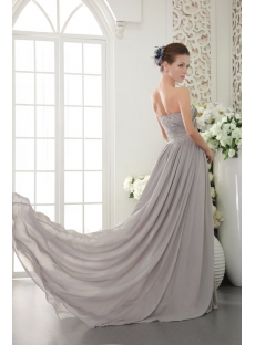 Silver Chiffon Evening Dresses for Plus Size Women Australia IMG_9614