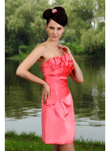 Stunning Strapless Mini Sweet 16 Gown IMG_0890