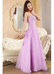 Sweet Lilac Purple Long Sweet 16 Dresses IMG_5308