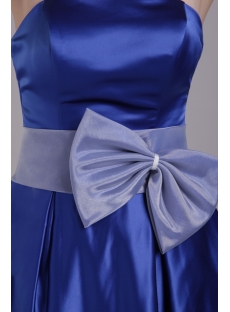 Sweet Royal Blue Short Homecoming Dress 0930