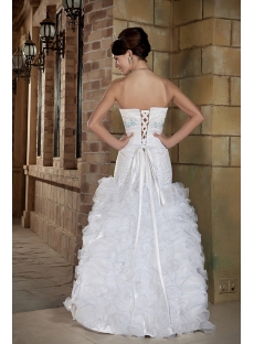 Sweetheart Wedding Dresses 2012 Spring with Blue GG1006