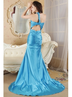Turquoise Sheath Sexy 2012 Prom Dresses under 200 IMG_5255