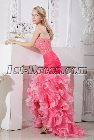 Luxury High-low Quinceanera Gown
