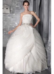 2013 Ball Gown Wedding Dresses Ivory 2813