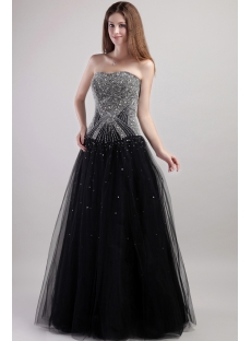 2013 Luxury Black Quinceanera Dresses 1938