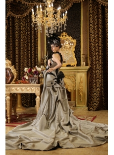 Sleeveless Floor-length Elastic Woven Satin 2013 Prom Dresses H-147  