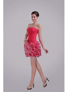 2013 Sweet Short Ruffled Quinceanera Dresses 1286