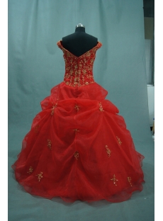 Ball Gown Princess Halter V-Neck Asymmetrical Waist Non-Strapless Satin Plus Size Quinceanera Dress 04855
